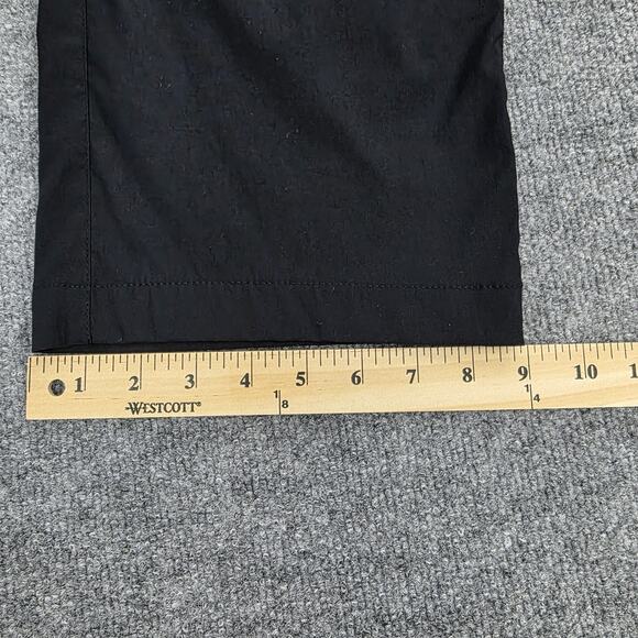 Eddie Bauer Pants Mens 36x32 Black Straight Fit Nylon Spandex Zip Pocket Outdoor - Picture 9 of 16